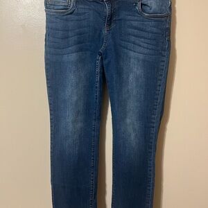 Kut from the Kloth Dark Blue Skinny Jeans